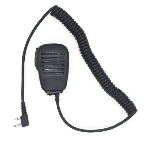Walkie Talkie Altoparlante Standard Impermeabile Mic Microfono Ptt Per Icom Ic-V8 V85 Ic-F21 F20 F3 F4Gs Yaesu Ft10 Vertex Vx200