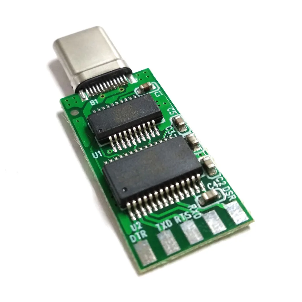 Ftdi Ft2321Xs Adattatore Seriale Usb Rs232 Con Convertitore Da Tipo C A Rs232 Pcba
