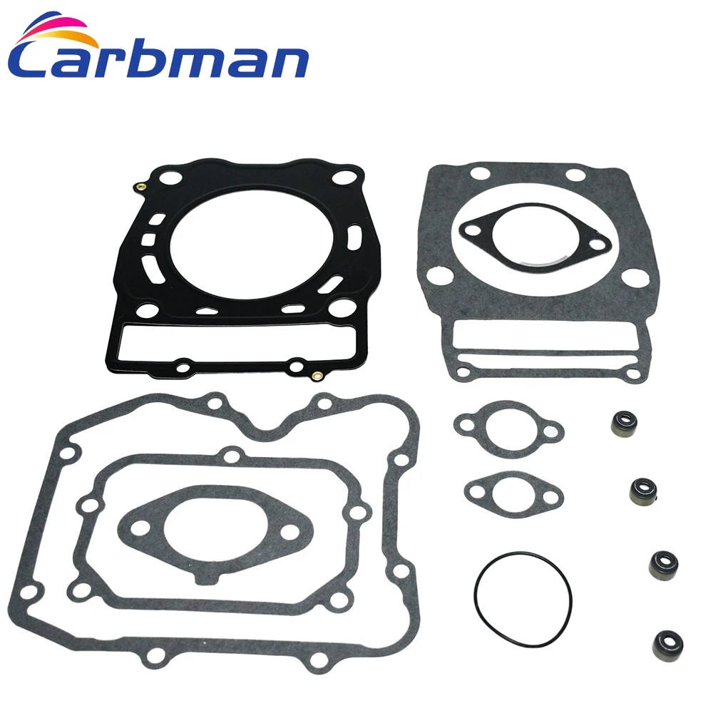 Carbman One Set Kit Completo Di Guarnizioni Per Polaris 500 Sportsman Scrambler Ranger Magnum Atp