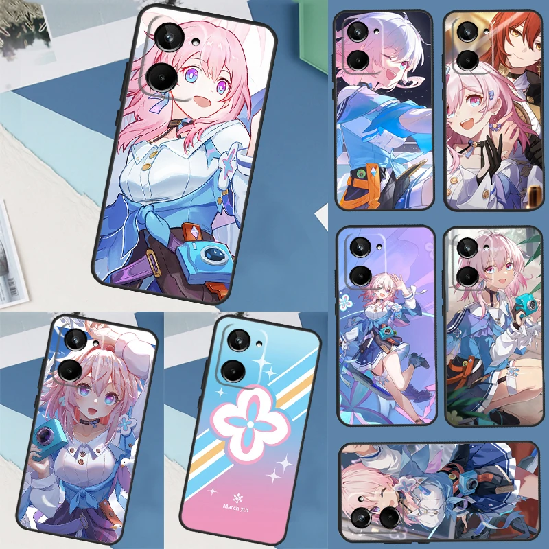 7 Marzo Honkai Star Rail Per Realme C35 C55 C30 C31 C33 C25S C21Y C11 C15 Gt Neo 5 3T 3T 8 9 11 10 Pro Plus Case