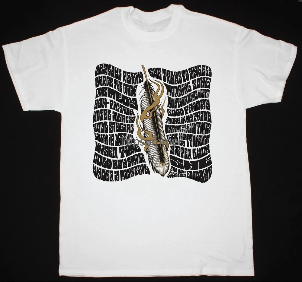 Blacks Crowes Croweology T-Shirt Manica Corta In Cotone Bianco Da Uomo S A 5Xl K3636