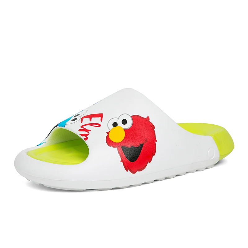 Unisex Summer Elmo Ispirato Yzy Slide Slip On Sandalo Da Spiaggia Traspirante Infradito Pantofole Leggere Nuvoloso Uomo Donna