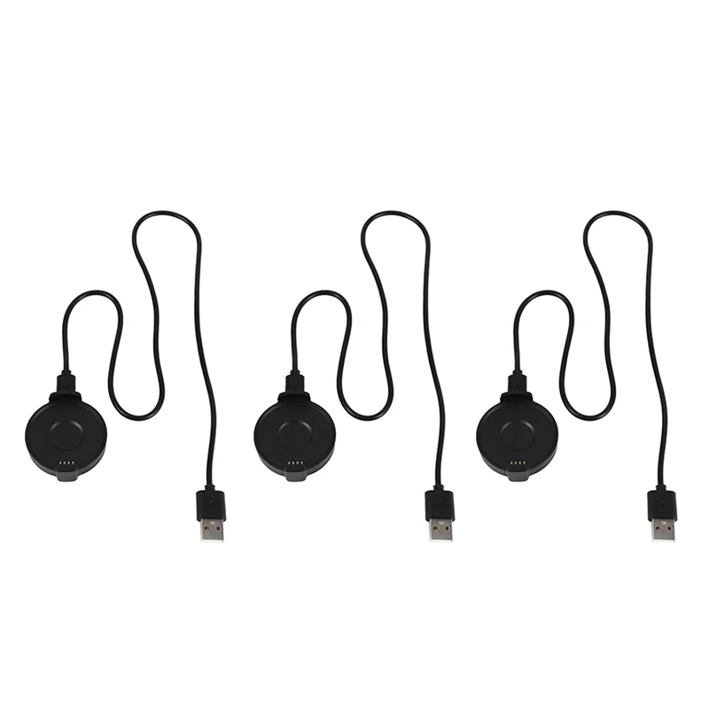 Caricabatterie Smart Watch 3X Per Ticwatch Pro Usb Data E Dock Charge Dock Cable Bluetooth Con Cavo Di Aspirazione Magnetico Da 1M