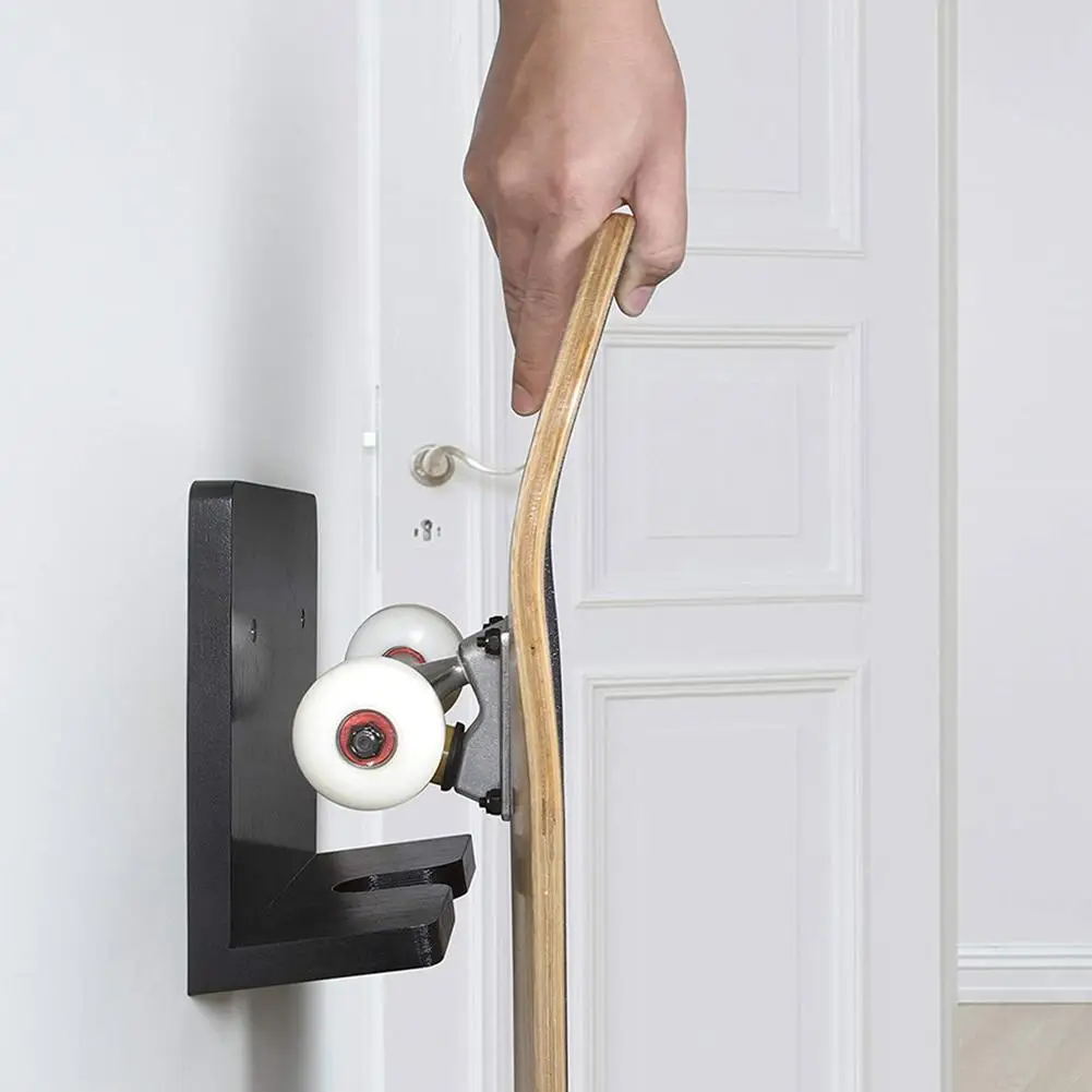 Acrilico Skateboard Rack Montaggio A Parete Skateboard Elettrico Appendiabiti Appendiabiti Longboard Deck Skate Scooter Stand Skateboard Appendiabiti