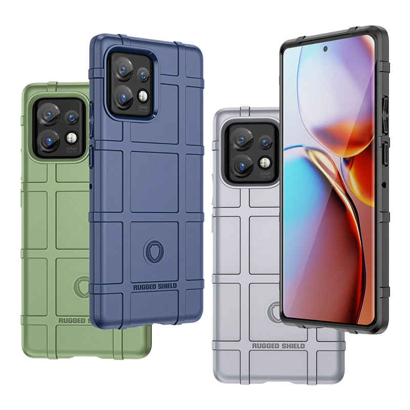 Per Motoorla X40 X40 Pro Edge + 2023 Edge 40 Pro Protector Antiurto Antigraffio In Silicone Half-Wrapped Opaco Per Custodia Moto X40