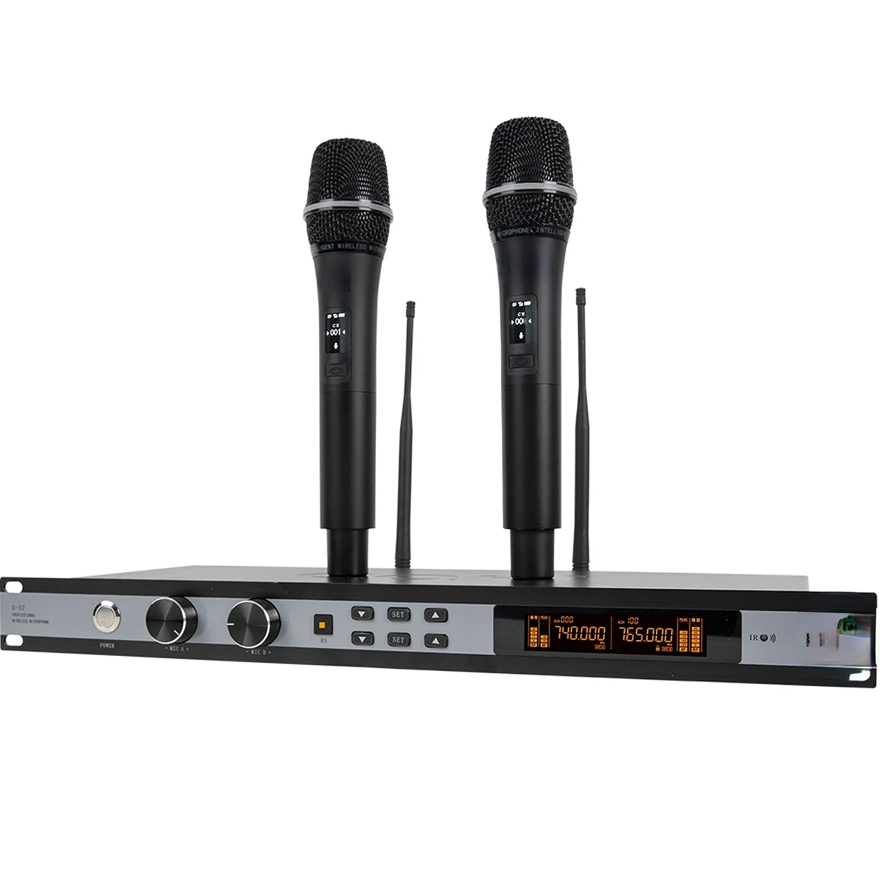 Dmthome Theater System Mic Wireless Uhf Wireless Microfono Sistema Home Theater Con Ricevitore True Diversity