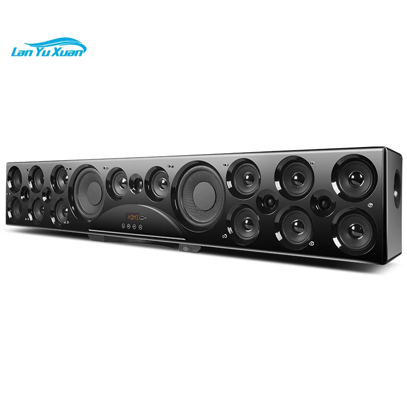 Poweul 7.1 Sistema Home Theater Surround Tv Sound Bar Altoparlante Bluetooth Wireless