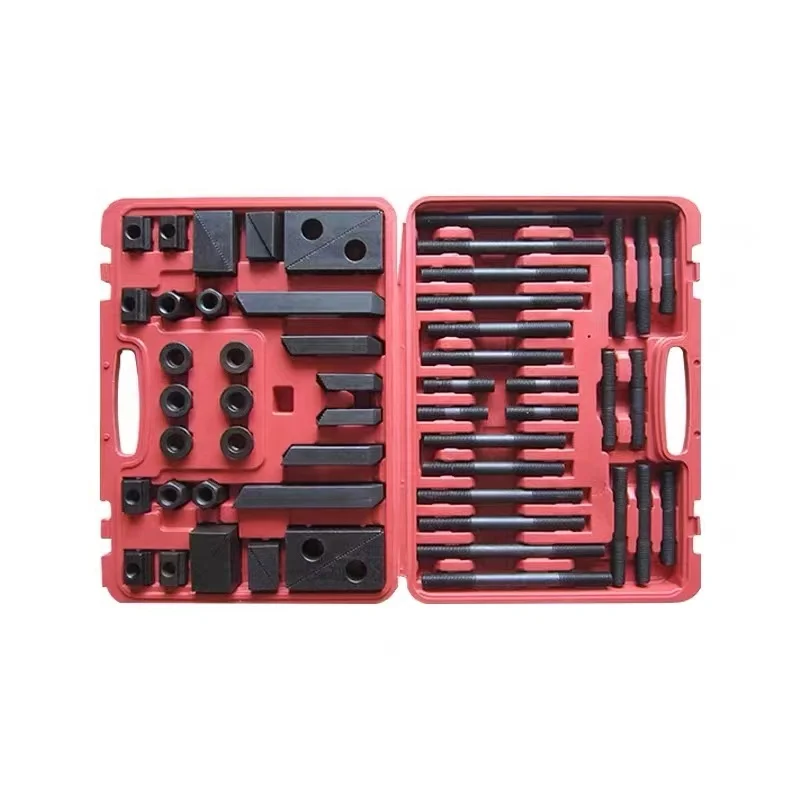 Macchine Utensili Step Blocks T Nuts T-Slot Clamping Kit Bridgeport Mill Set Up M8 M10 M12 M14 M16 M18 M20 M22 Per Set Di Serraggio