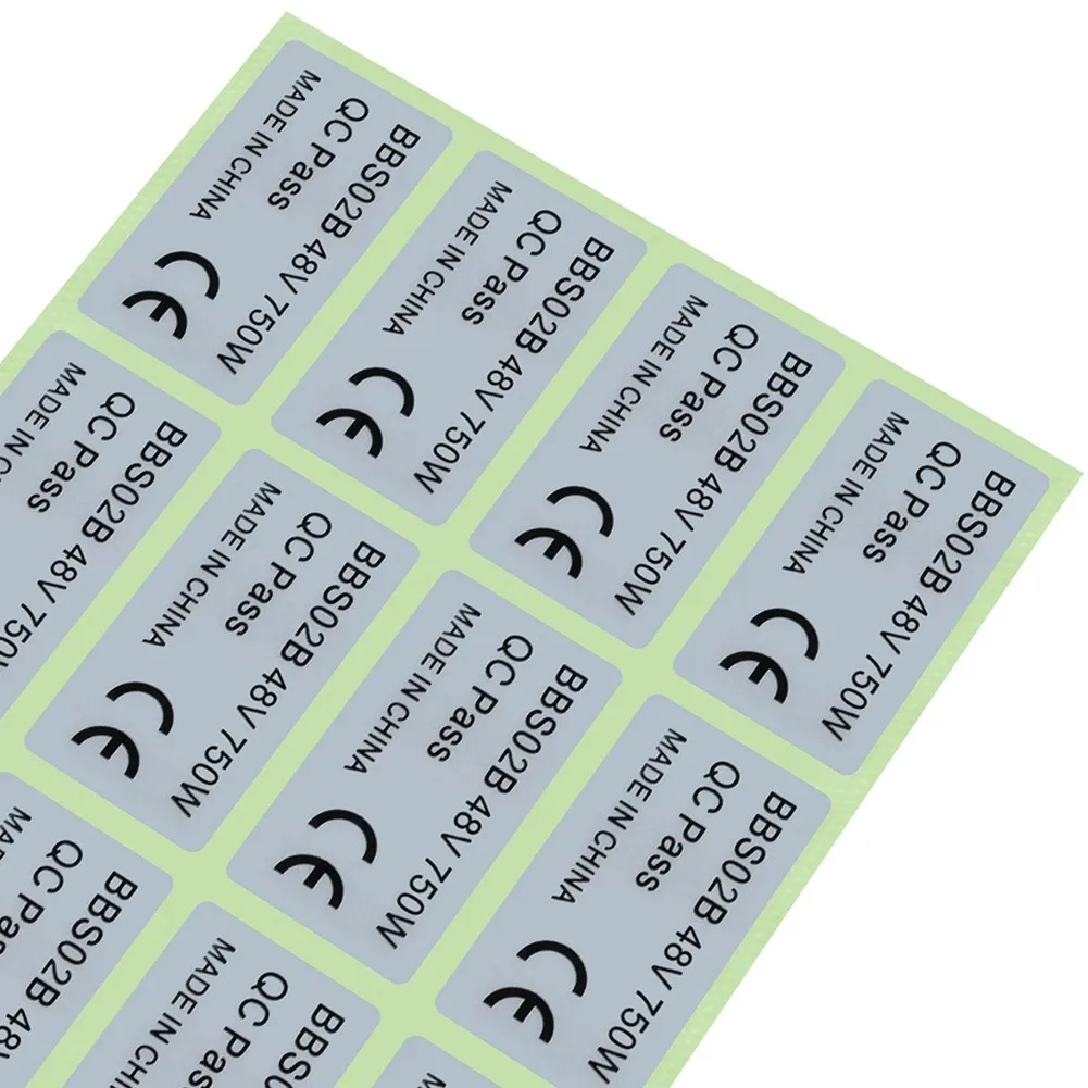Bicicletta Elettrica 36V 250W/48V 750W Mid Drive Motor Sticker Kit Di Conversione Ebike Sticker For01/Bbs Sh Mid Motor