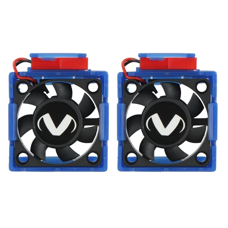 2X Vxl-3S Velineon Esc Vxl-3 Vxl 3S Dissipatore Di Calore Ventola Di Raffreddamento Per Traxxas Bandit Fruscio Stampede Slash 2Wd/4X4 Vxl Rc Parti