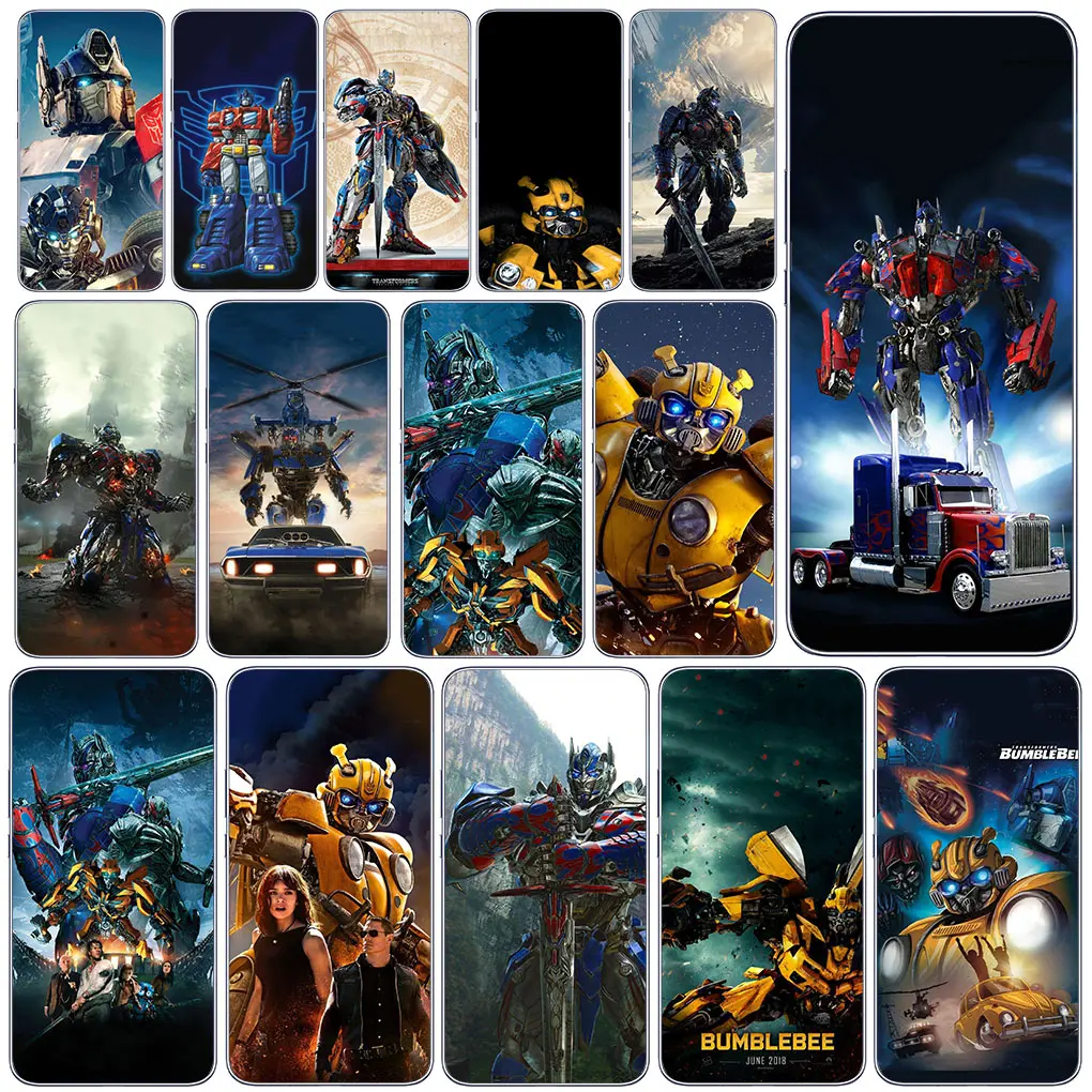 T-Transformerss Bumblebee Optimus Prime Cover Case Per Motorola Moto One G8 G7 Play Action Fusion Plus Power Vision Zoom Hyper