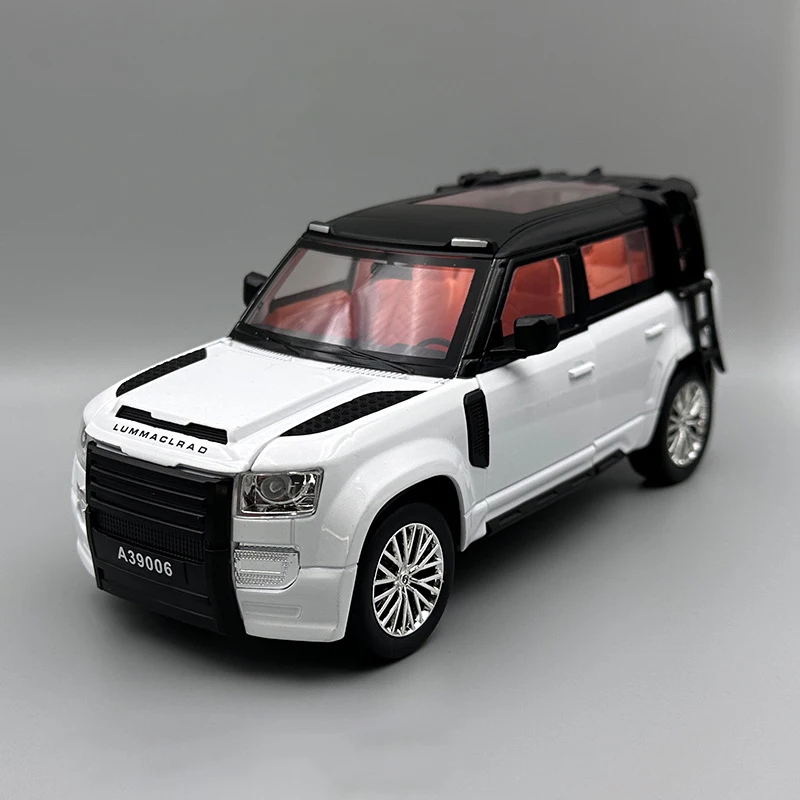 1:24 Defender Lumma Clr Ld Modello Di Auto In Lega Giocattolo Pressofusione Di Metallo Suono E Giocattoli Per Auto Leggeri Per Veicoli Per Bambini