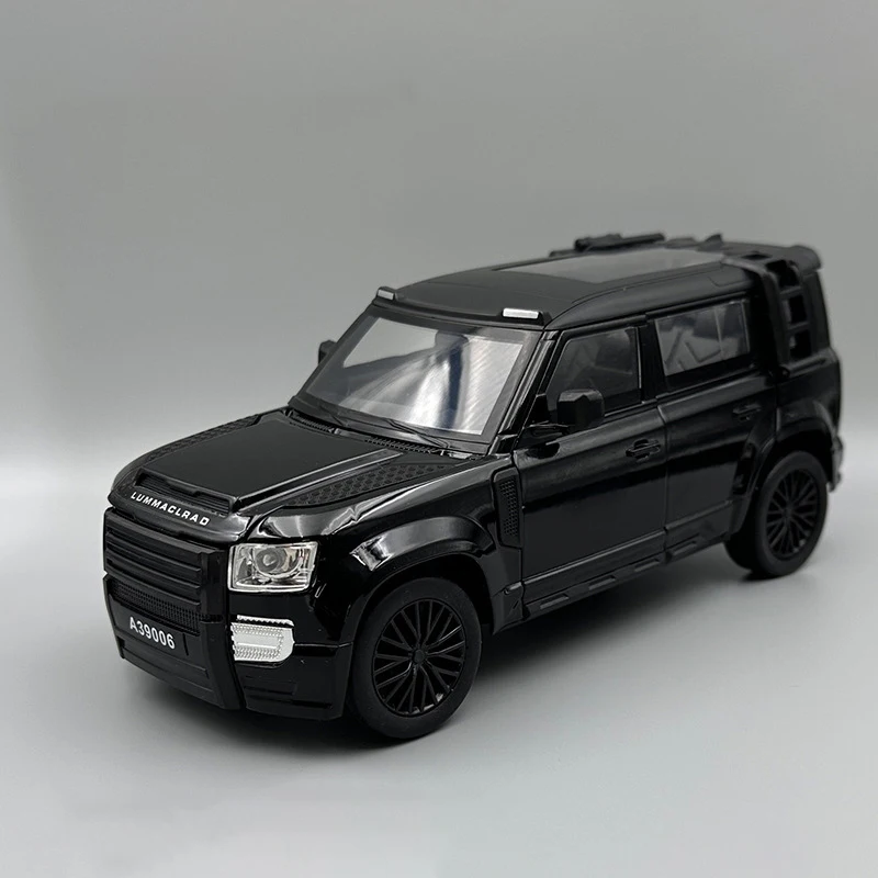 1:24 Defender Lumma Clr Ld Lega Auto Diecast E Veicoli Giocattolo Modello Di Auto Suono E Luce Tirare Indietro Giocattoli Per Auto Per I Regali Dei Ba