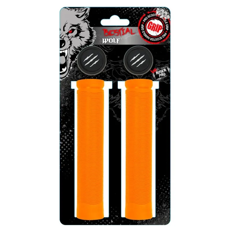 Coppia Maniche Bestial Wolf Rs81, Speciale Per Scooter Pro. Il Gommato È Morbido Al Tatto. Nuova Dimensione 155Mm.