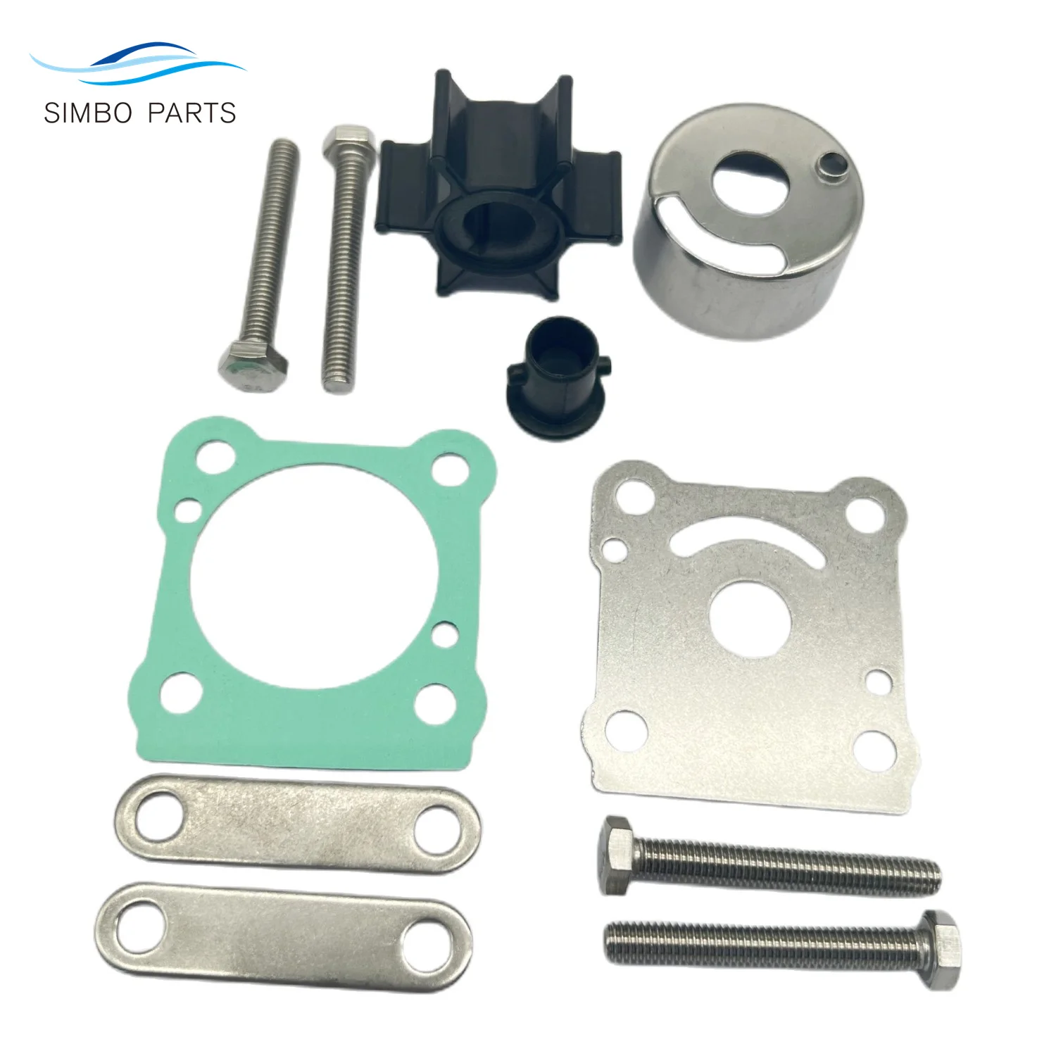 Kit Girante Pompa Acqua 47-11657M Per Motore Fuoribordo Mercury Mariner 6 8 Hp 6C 6D 8C 47-11656T