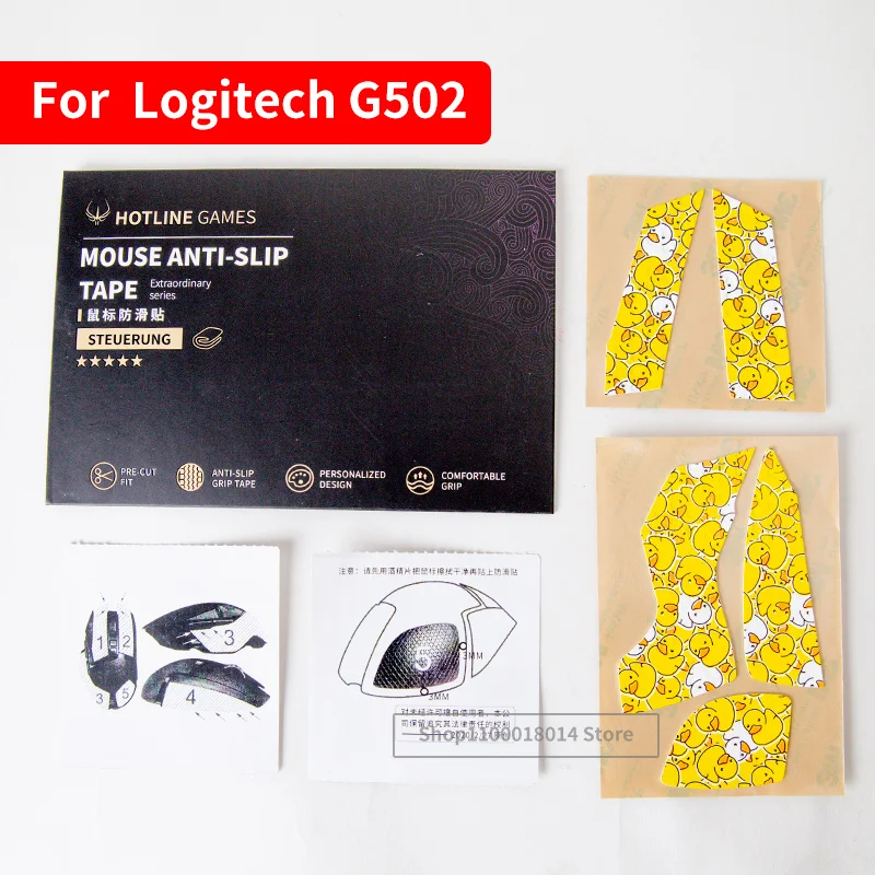 Hotline Games Adesivo Fatto A Mano Con Nastro Adesivo Colorato Per Mouse Compatibile Con Logitech G502 Hero / G502 Wireless