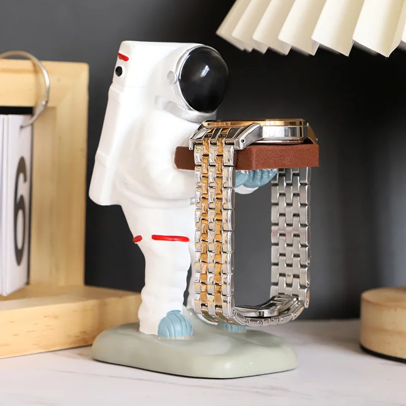 Supporto Per Supporto Per Orologio Apple Astronauta Creativo Supporto Da Tavolo Serie Iwatch Storage Apple Watches Display Base Accessori Per Uomo