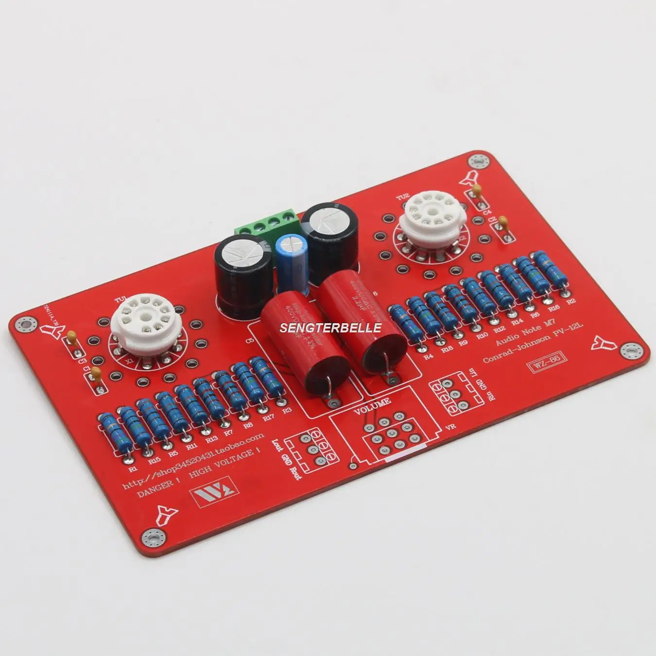Kit Scheda Preamplificatore Stereo Hifi Conrad Johnson Pv12Ph 12Au7 / Ecc82 Tube