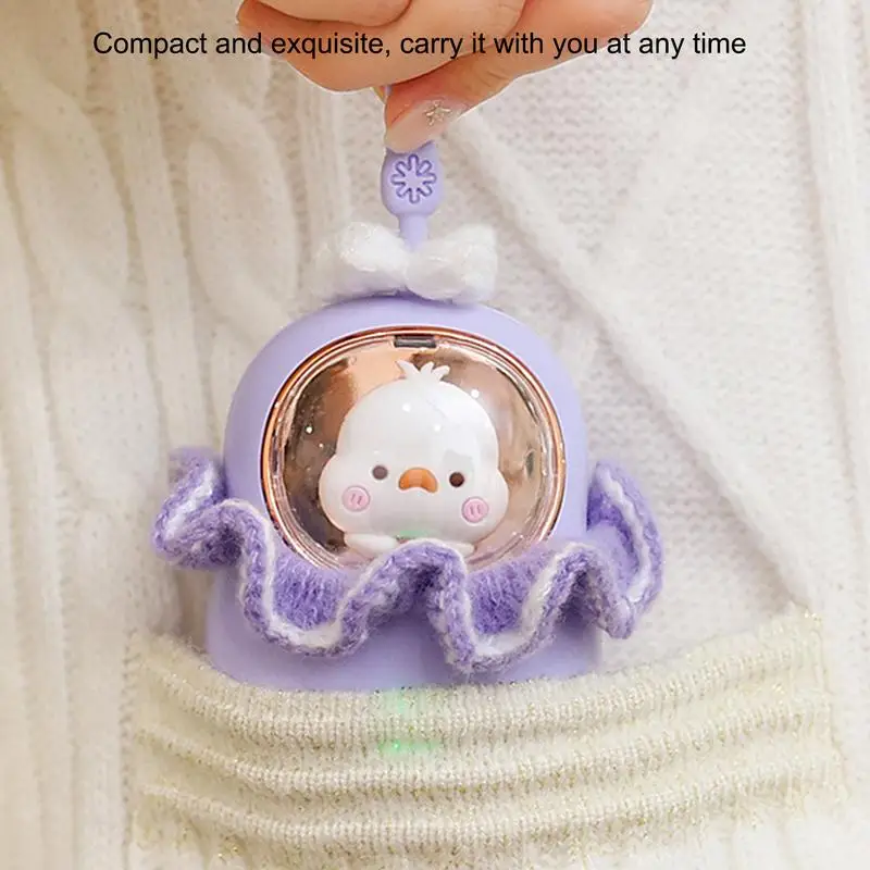Scaldamani Cute Duck Usb Rechargeabl Handy Warmer Heater Per L'Inverno Viaggi All'Aperto Escursionismo Mini Pocket Warmer Accessorio