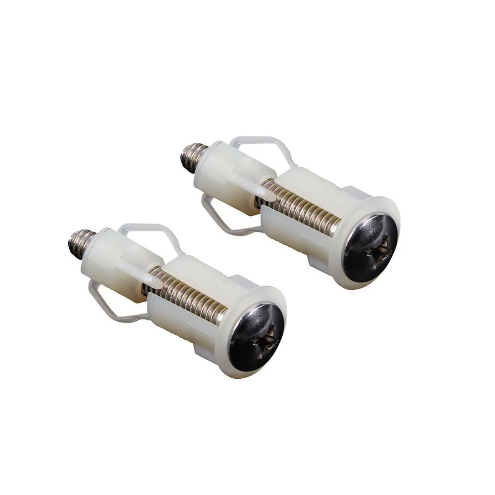 Top Fix Viti Per Sedili Wc Coperchio Dado Coperchio Pan Fissaggio Wc Kit Di Montaggio Fori Ciechi Sedili Wc In Nylon E Acciaio Inossidabile Parti