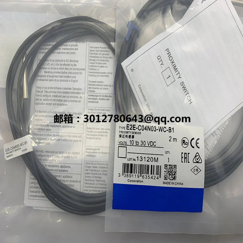 Nuovo Sensore Di Prossimità E2E-X9C112 E2E-X9C212 E2E-X9B212 E2E-X9B112 E2E-C04Sr8-Wc-C1 In Stock
