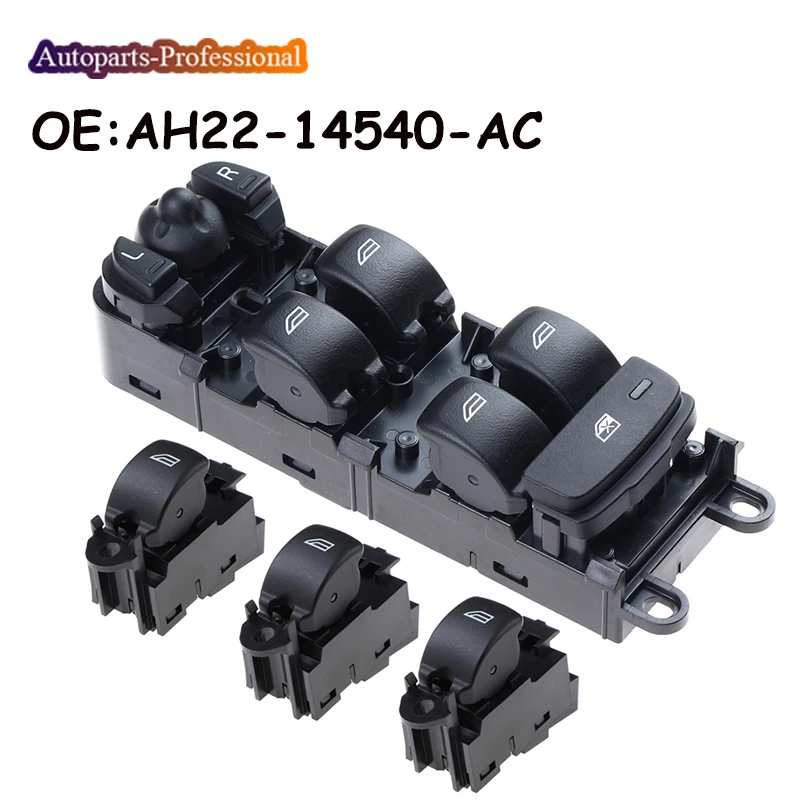 Interruttore Di Controllo Alzacristalli Power Master Per Land Rover Discovery4 Lr2 Lr4 Freelander 2 Range Rover Sport Ah22-14540-Ac Lr013904