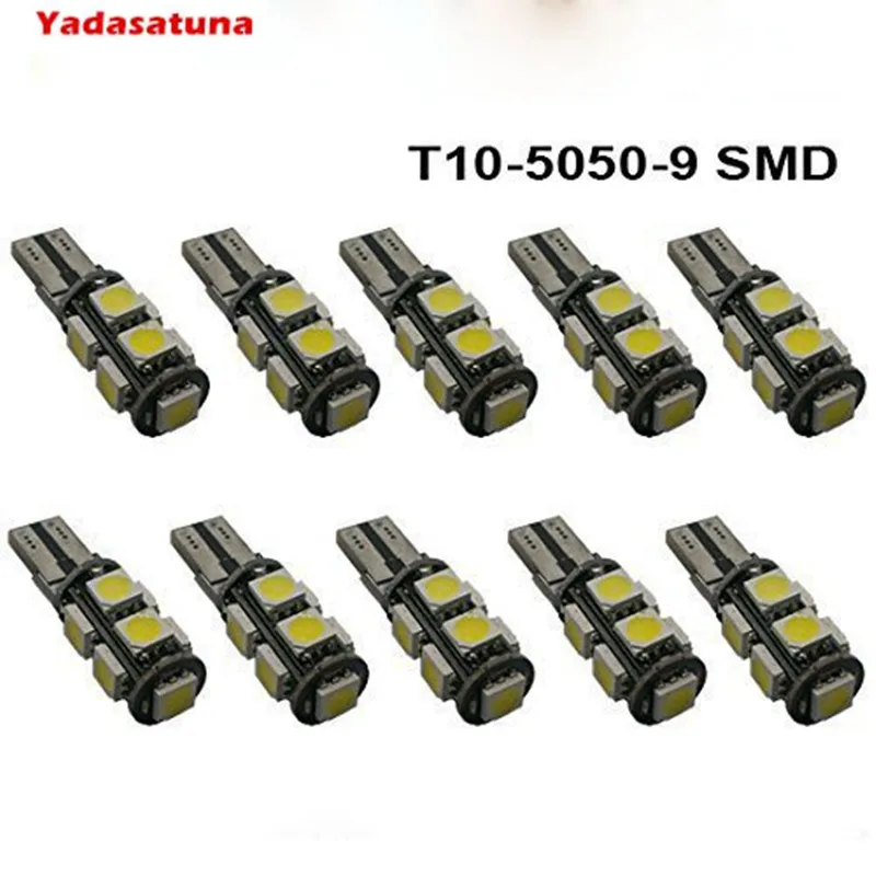 Luz Whale De Posicion Incluida 10 X T10 W5 W Con 9 X Power Smd/Led, C3 Frio, Bombilla De Coche