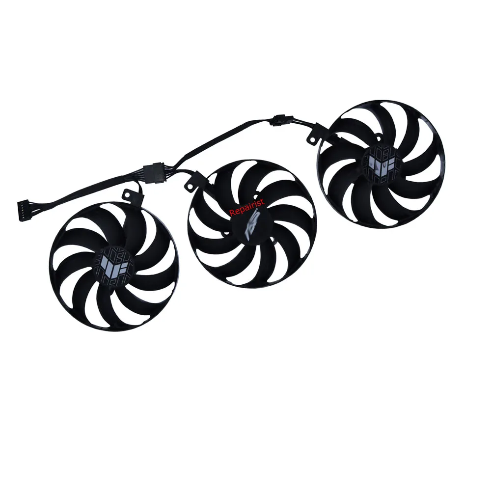3Pcs/Set ,Cf9010U12D,T129215Bu,Entilatore Per Schede Grafiche,Per Asus Tuf-Rx6700Xt-O12G-Gaming,Per Asus Tuf Gaming Rtx 3070 Ti V2 Oc,Per Asus Tuf-Rtx