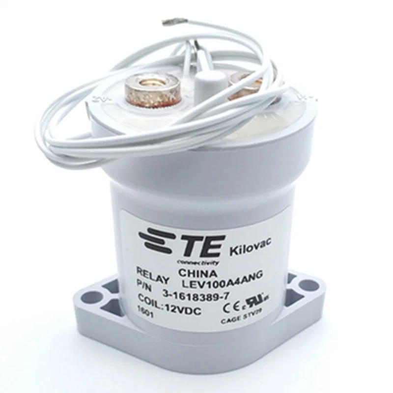 Nuovo Te Tyco Lev100A4Ang 3-1618389-7 12Vdc Bobina Hvdc Relè Contattore Per Auto