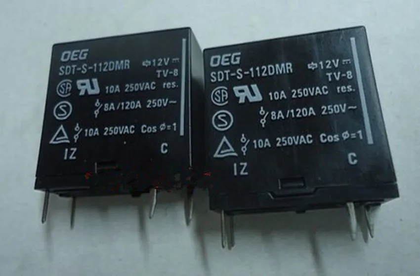 Sdt-S-112Dmr 10A 12Vdc 250Vac Te Tyco Oeg Relè (1 Da A) Contatto Nuovo E Originale