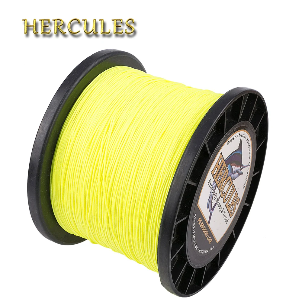 Filo Intrecciato Hercules Per La Pesca Cavo Super Resistente 8 Fili Pe 2000M Pesca Alla Carpa 15 Colori Super Forte