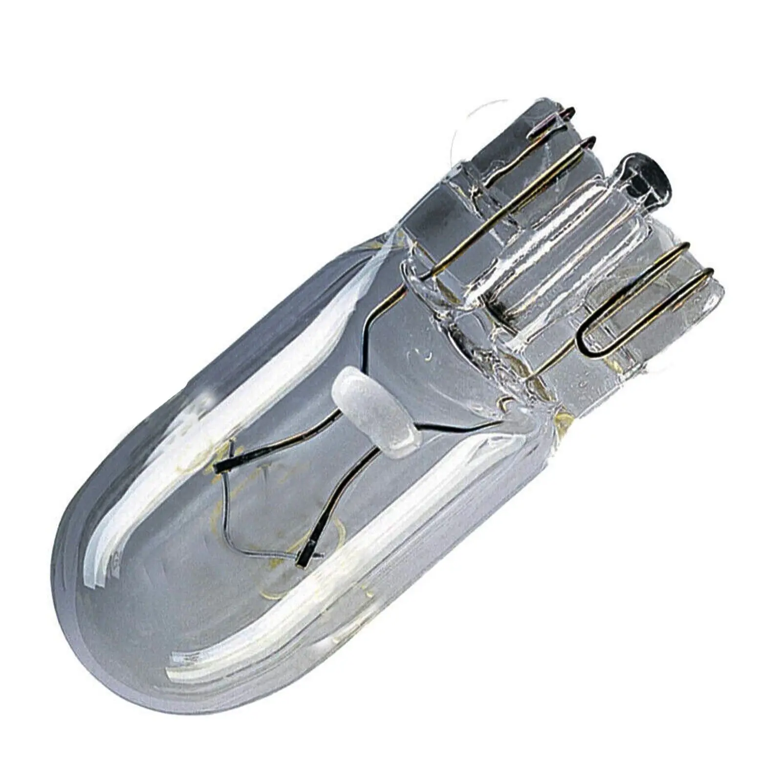 T10 501 Lampadine 12V 5W Sidelight Capless Targa W5W Lampadina Alogena Per Auto (X 100)