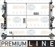 Codice Negozio: Radiatore Acqua Motore (Uel) Insignia A16Xer A16Xer A16Let