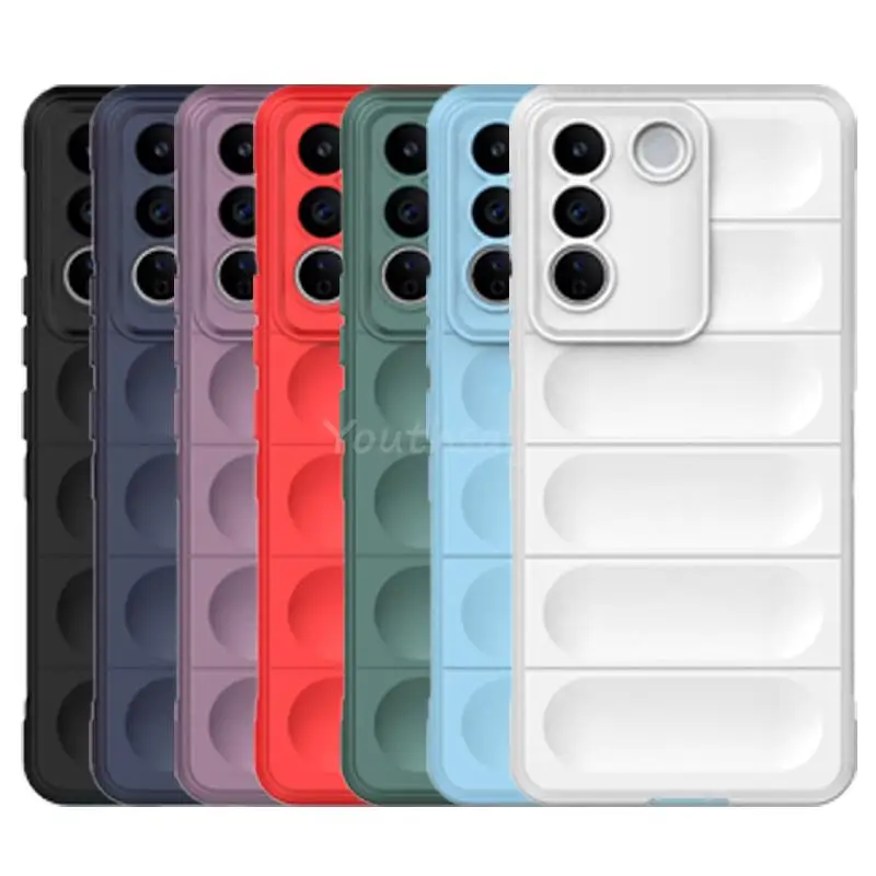 Per Vivo V25 Custodia In Silicone Tpu Capa Protector Custodia Anti-Goccia Vivo V25 Cover Per Vivo V25 V25E V27E V27 V29 Lite Case