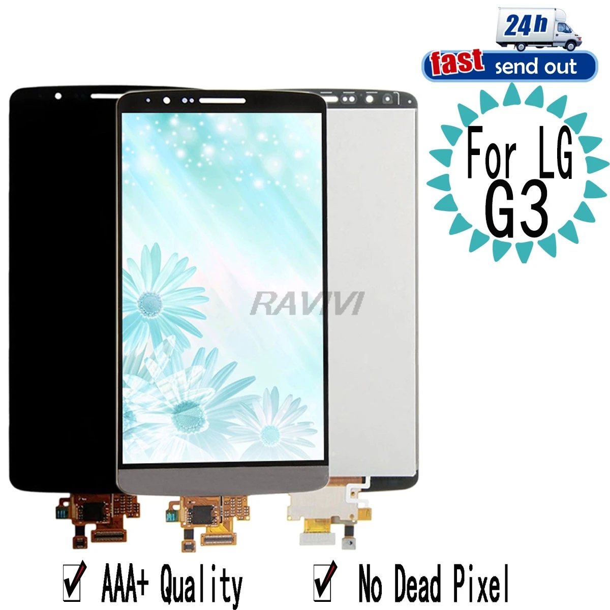 5.5 "G3 Lcd Per Lg G3 Display Lcd D850 D851 D855 Touch Screen Digitizer Sostituzione Gruppo Per Lg G3