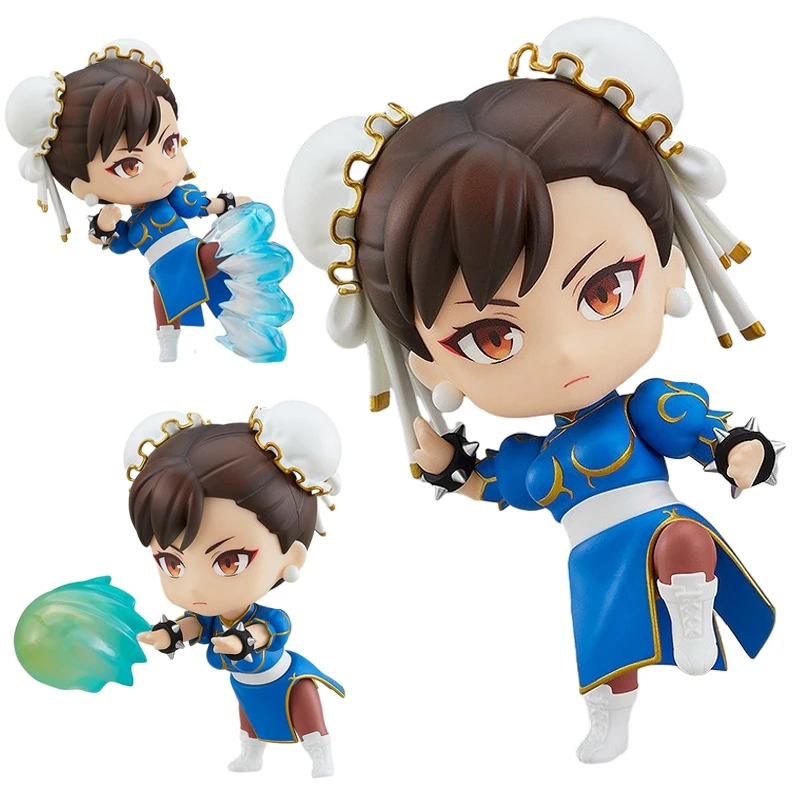 10Cm #1993 Chun-Li Anime Figure Game Street Fighter Ii Action Figure Kawaii Fighting Girl Figurine Pvc Collection Model Doll Toy