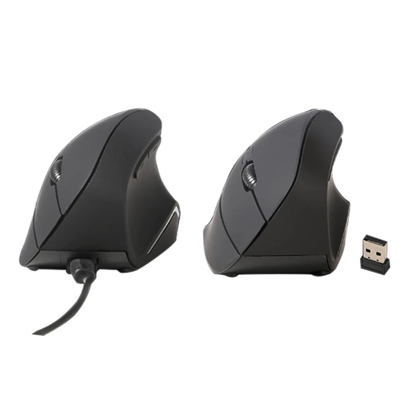 Mouse Ottico Ergonomico Per Pc, Mouse Verticale, Mouse Cablato
