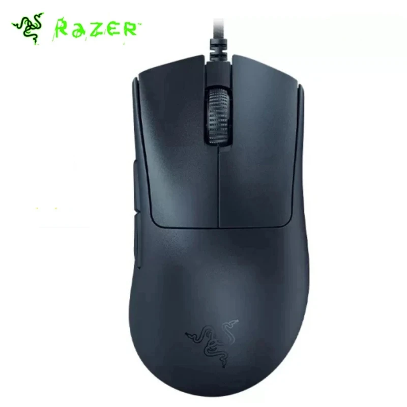 Razer Deathadder V3 Wired Gaming Esports Mouse 59G Ultra-Leggero Ergonomico Form Focus Pro 30K Sensore Ottico