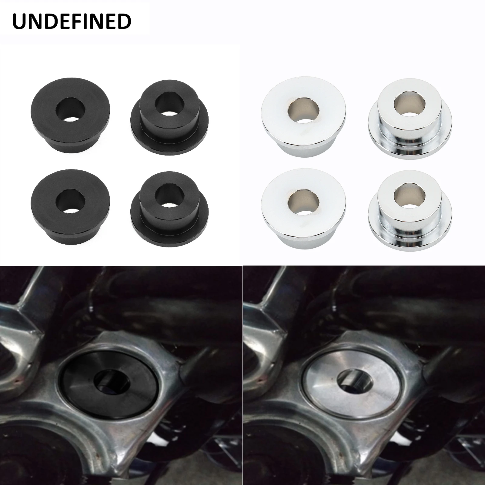 Solid Billet Manubrio Riser Boccola Aftermarket Misura Per Harley Sportster Harley Fxd Dyna Harley Fx Super Glide Fxr 1973-Più Recente