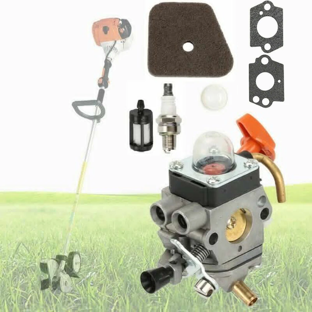 Kit Filtro Aria Carburatore Per Stihl Fs87 Km110 Km90 Km90R Km130 Km130R C1Q-S131C Fs90 C1Q-S131C Trimmer Parti Di Attrezzi Da Giardino
