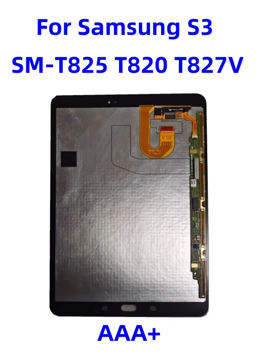 Per Samsung S3 T820 Lcd Tab S3 Sm-T825 T820 T827V Display Touch Screen Digitizer Panel Parti Di Ricambio Per Assemblaggio Completo