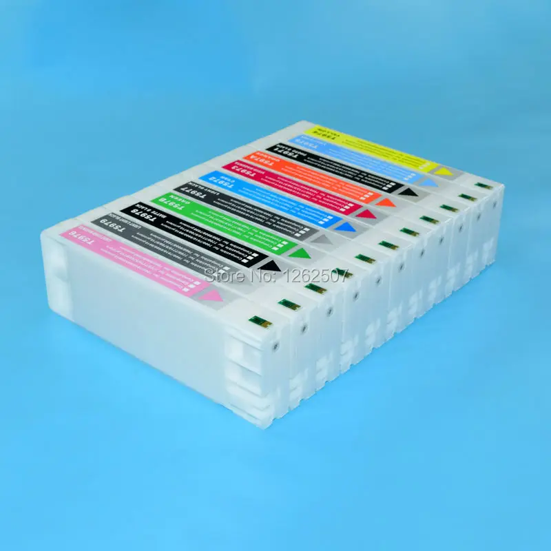 T636 T637 700Ml 11 Colori Inchiostro A Pigmenti Pieni Compatibile Per Stampanti Epson Stylus Pro 7900 9900 7910 9910