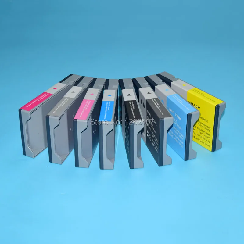 T6031-T6037 T6039 T6041-T6047 T6049 220Ml Cartuccia Di Inchiostro Completamente Compatibile Per Epson Stylus Pro 7880 9880 Stampanti A Getto D'Inchios