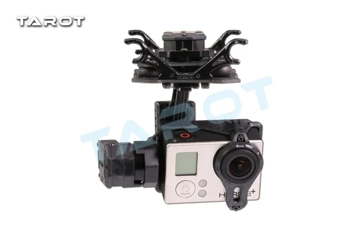 Tarocchi Gopro T4-3D Doppio Ammortizzatore Giunto Cardanico Antivibrazioni 3 Assi Doppia Sospensione 3 Assi Per Gopro4 Gopro3 Fotocamera Tl3D02