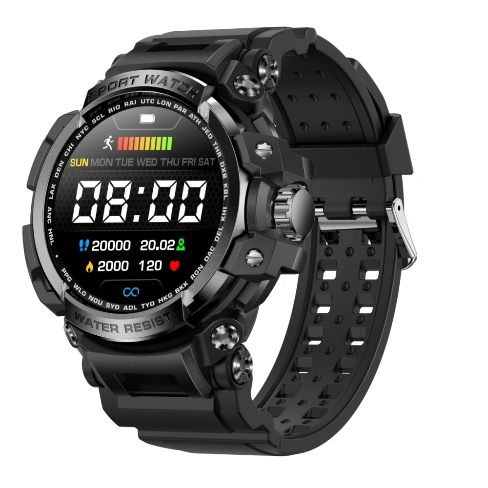 Bluetooth Call Smart Watch Men Fitness Tracker Health Monitor Nuoto Impermeabile Military Grade Sports Business Smartwatch
