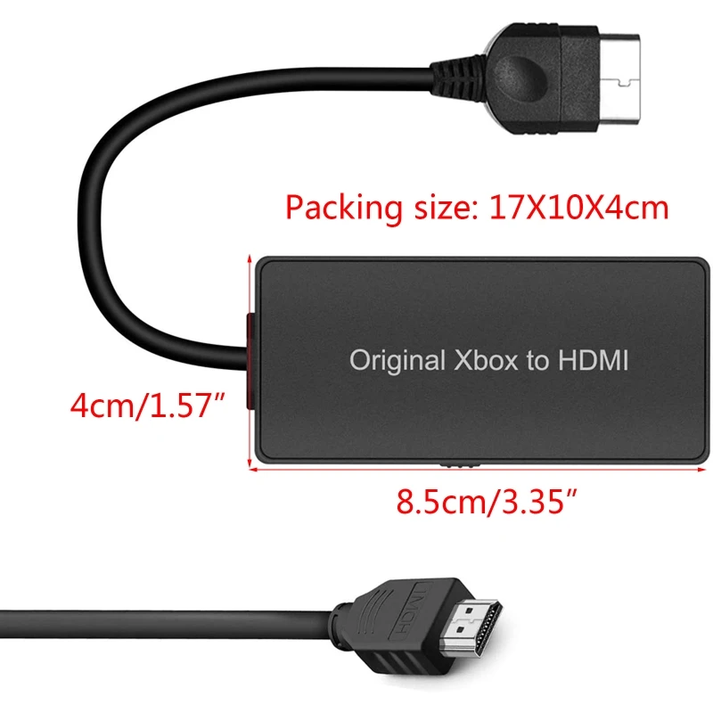 Adattatore Convertitore Ad Alta Efficienza Per Xboxone, Retro, Per, 480P, 720P, 1080I, Hdtv E Proiettore