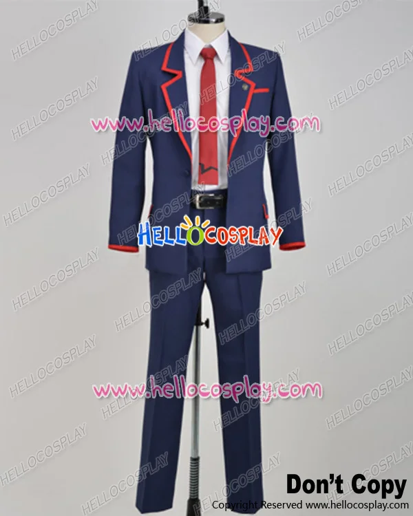 Cardfight Vanguard Cosplay Aichi Tnou Costume School Boy Uniform H008