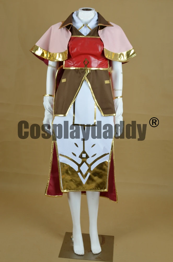 Emblema Del Fuoco Eco: Ombre Di San Valentino Mage Mae Dress Gioco Cosplay Costume F006
