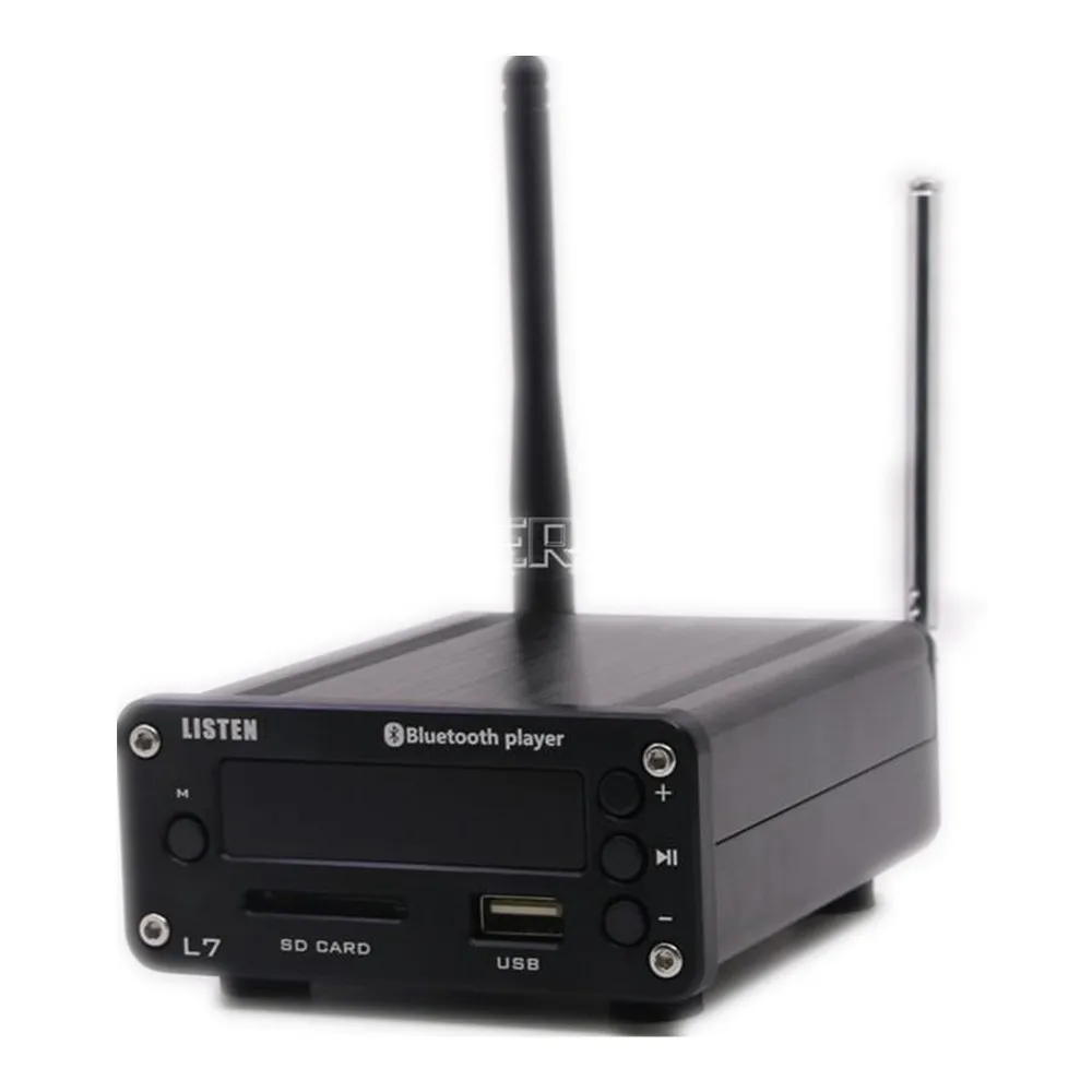 L7 Hifi Bluetooth 5.0 Decoder Ape Lossless Musica Audio Player Mini Pre-Amplificatore Supporta U-Disk Sd Fm Radio
