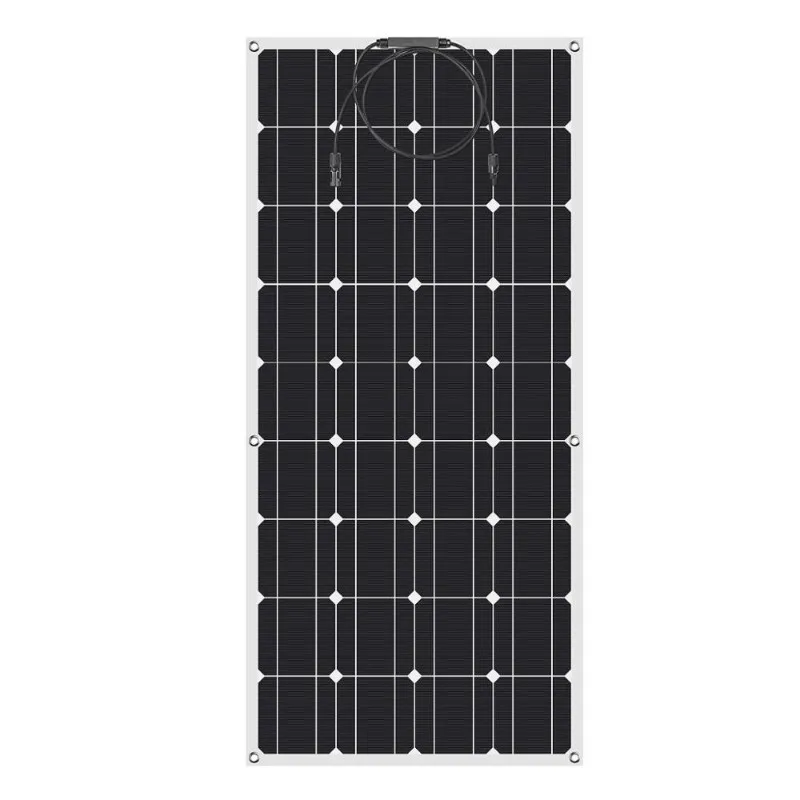 Pannello Solare Monocristallino Leggero Flessibile 100W Pannello Solare Della Casa Del Pannello Di Prezzi Di Fabbrica 300W Per Il Sistema Di Energia S
